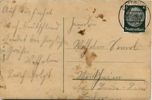 Cottbus, Landgericht-Amtsgericht und Elektrizitätswerk -456906