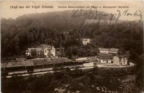 Gruss aus der Vogtl. Schweiz, Station Rentschmühle -457000