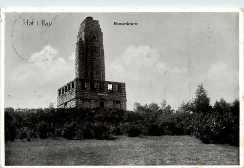 Hof i. Bay. Bismarckturm -456982