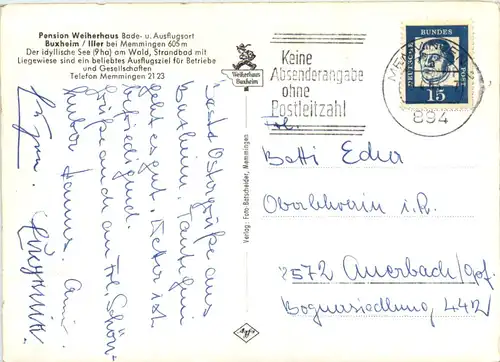 Buxheim/Iller bei Memmingen, PensionWeiherhaus -457278
