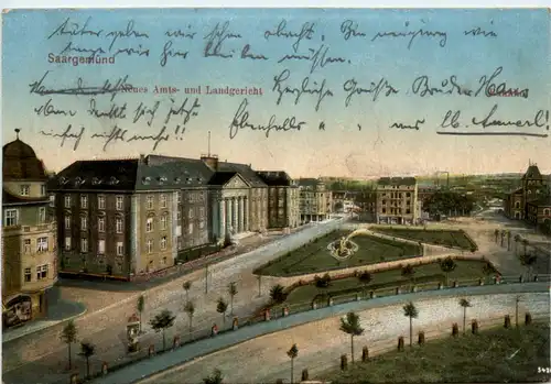 Saargemünd - Neues Amts und Landgericht - Feldpost -454426