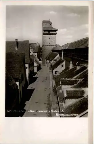 Nördlingen, Kasarmen Hinter dem Reimlingertor -457062