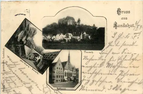 Gruss aus Landshut, div. Bilder -457200