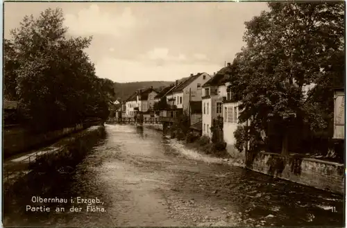 Olbernhau - Partie an der Flöha -454606