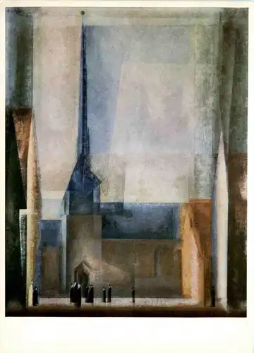 Künstlerkarte Lyonel Feininger -77790