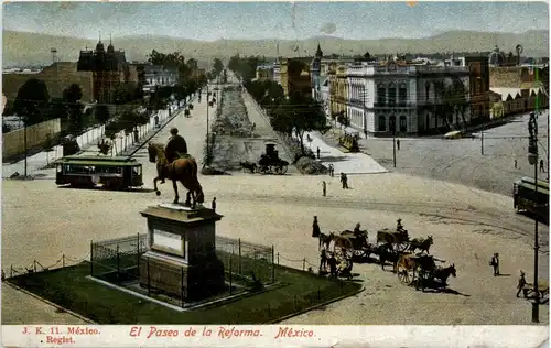 Mexico - El Paseo de la Reforma -457736