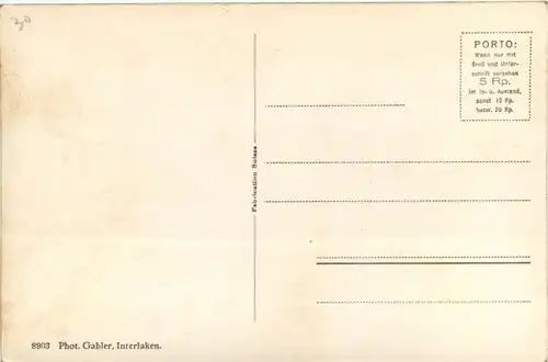 Gsteigwiler bei Interlaken - Dorfstrasse -439346