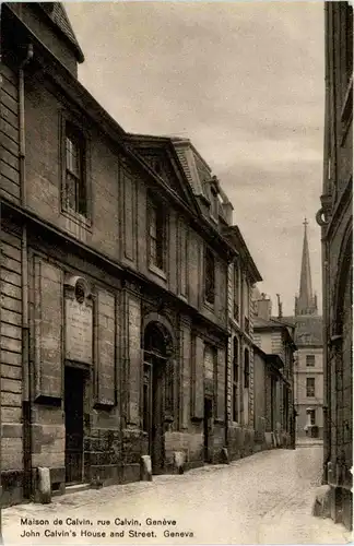 Geneve - Maison de Calvin -439386