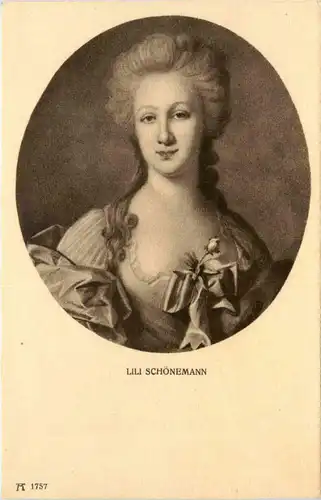 Lili Schönemann - Goethe Freundinnen - Ackermann Kunstverlag -77870