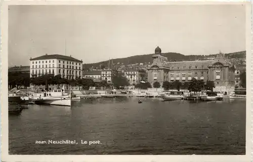 Neuchatel - Le port -439426