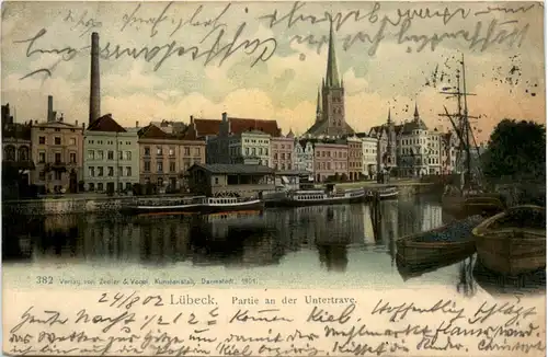 Lübeck - Partie an der Untertrave -454310