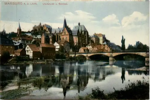 MArburg an der Lahn - Universität und Schloss -454012