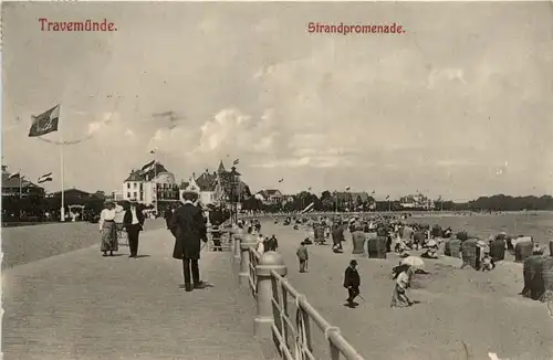 Travemünde, Strandpromenade -456176