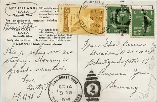 Cincinnati - Netherland Plaza Hotel -458076
