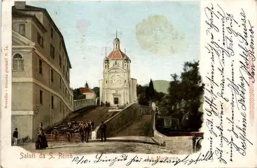 Saluti da S. Remo - La Madonna -454354