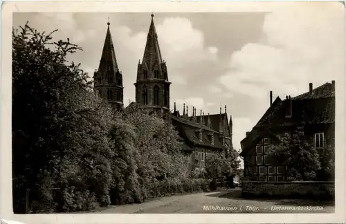 Mühlhausen in Thüringen - Untermarktskirche -454298