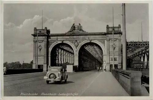 Rheinbrücke Mannheim-Ludwigshafen -454338