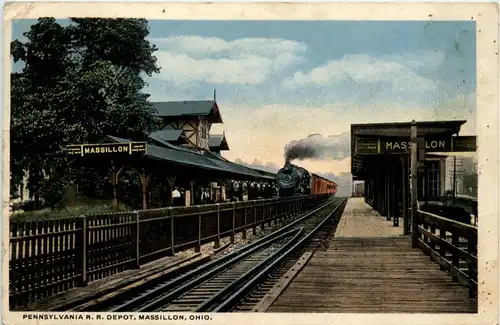 Massillon - Ohio - Pennsylvania Railway Depot -457852