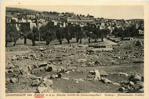 Hebron mit der grossen Moschee -457332