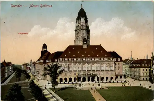 Dresden - Neues Rathaus -454658