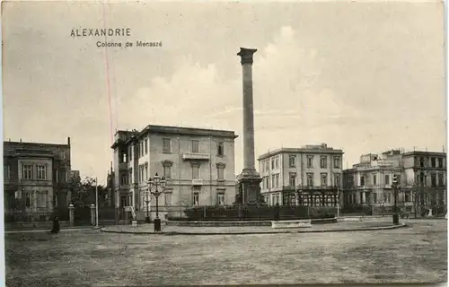 Alexandrie - Colonne de Menasze -458460