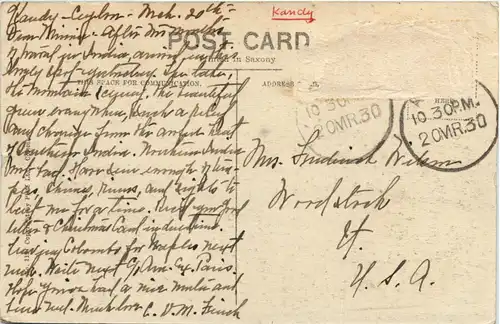 Kandy - Ceylon - Temple of the Holy Tooth -457628