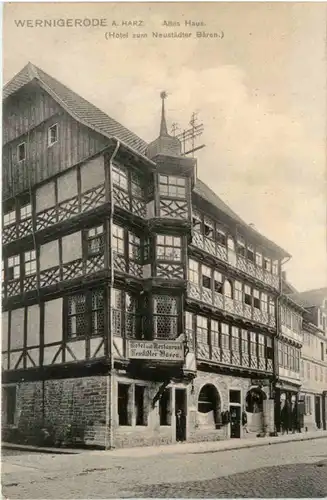 Wernigerode, Altes Haus -456996