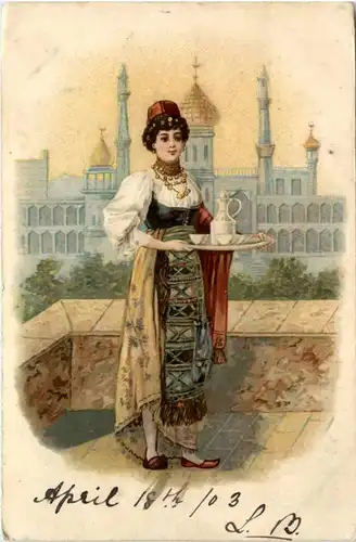 Orientalische Tracht -458590