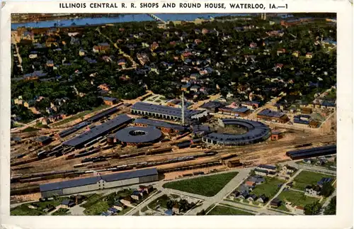 Waterloo - IA - Illinois Central -457874