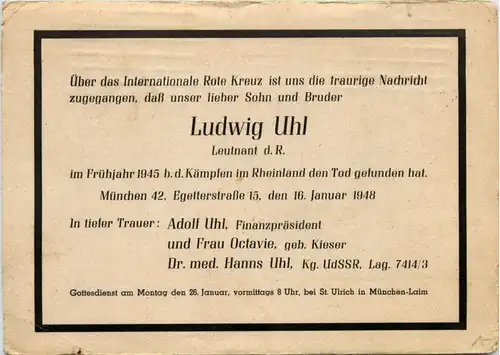 Ludwig Uhl - München -79286