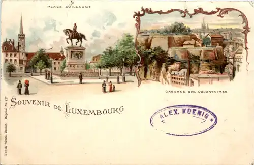 Souvenir de Luxembourg - Litho -459250