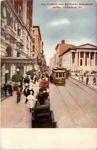 Louisville - 4th Avenue and Entrance Seelbach Hotel -457954