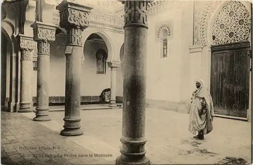 Algerie La Priere dans la Mosquee -440766