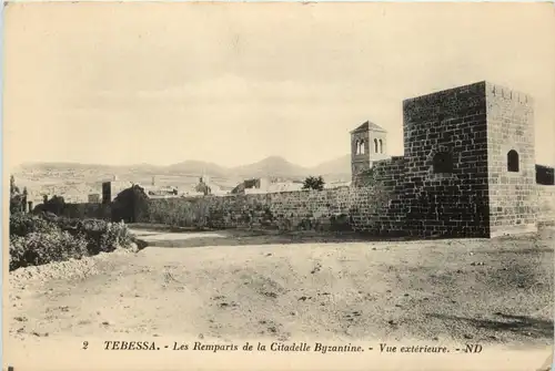 Tebessa - Les Remparts de la Citadelle Byzantine -440806