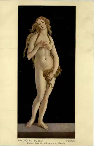 Sandro Botticelli - Künstlerkarte Erotik -79406
