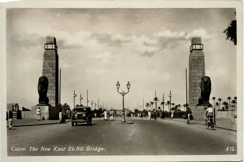 Cairo - The new Kasr El-Nil Bridge -458426