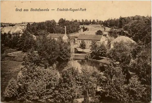 Gruss aus Bischofswerda - Friedrich-August Park -453888