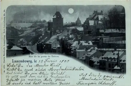 Luxembourg - Rue de la porte de Treves -459410