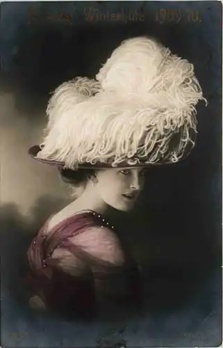 Neueste Winterhüte 1909/10 -453928