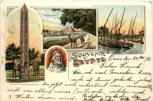 Souvenir d Egypte - Litho -458248