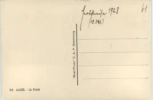 Alger - La Poste -458468