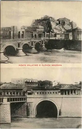 Roma - Ponte Palatino e Cloaca Massima -441286