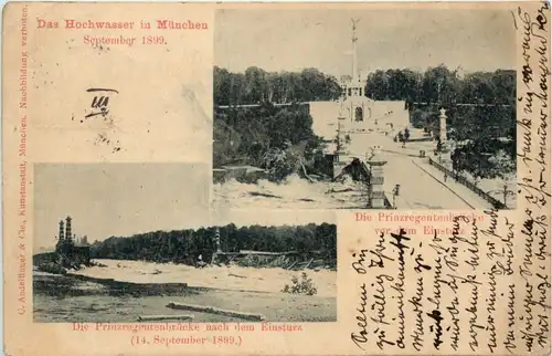 Das Hochwasser in München 1899 -454248
