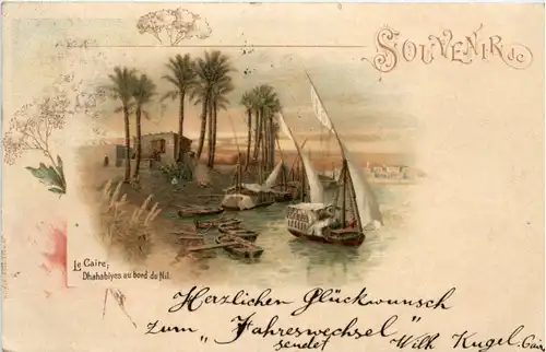 Souvenir de Le Caire - Litho -458568