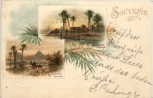 Egypte - Litho -458492