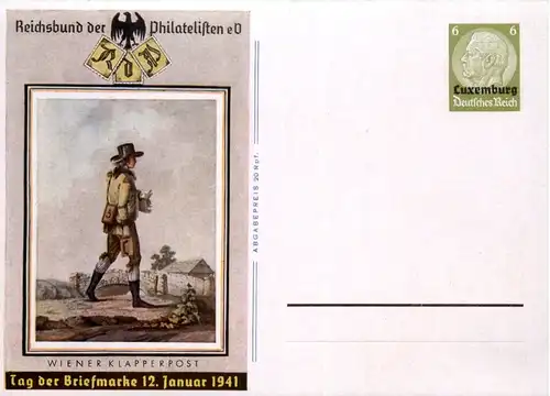 Bund der Philatelisten - Wiener Klapperpost 1941 -459436