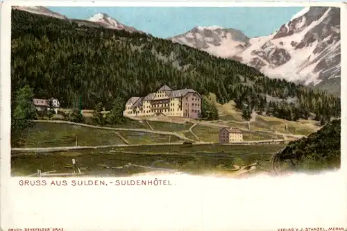 Gruss aus Sulden - Suldenhotel -458672