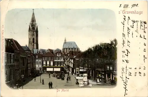 S Gravenhage - De Markt -459566