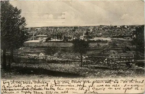 Jerusalem vom Oelberg -441686