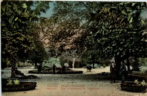 Belgrad - Place de promenade de Topschidere - Feldpos -460346